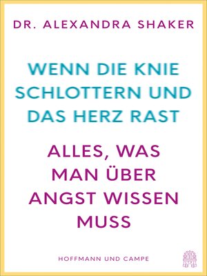cover image of Wenn die Knie schlottern und das Herz rast